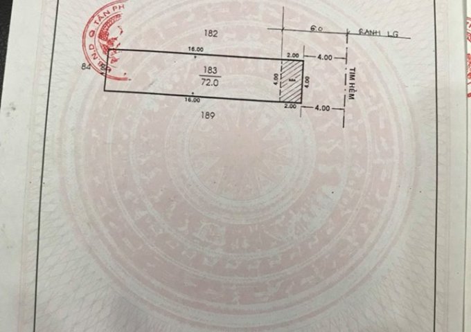 Nhà hẻm 94/ Nguyễn Thế Truyện, nhà 1 trệt lửng 2 lầu, 4x16m, hướng Đông, giá 7.8 tỷ