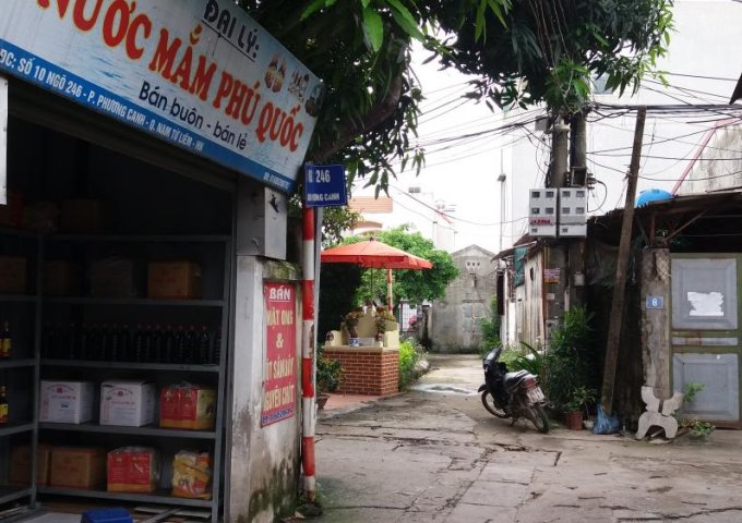 Cần bán đất thổ cư Hòe Thị, Phương Canh, DT 56m2, mặt tiền 4.4m, hậu 4.5m, hướng TN, giá 1.65 tỷ