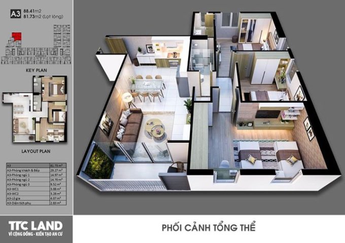 CĂN HỘ CARILLON 7 TÂN PHÚ, THANH TOÁN CHẬM 1,4 TỶ NHẬN NHÀ CĂN 2PN Ở, CK TIỀN MẶT 5%, TẶNG VÀNG