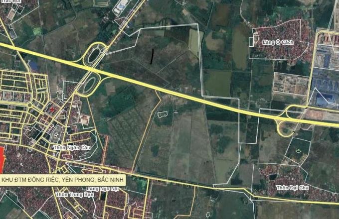 Bán đất khu đô thị mới Đồng Riệc - Thị Trấn Chờ, Yên Phong, Bắc Ninh, LH: 0123.613.6686