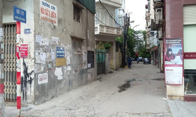 Cho thuê nhà ngõ nguyên căn ở 1197 Giải Phóng