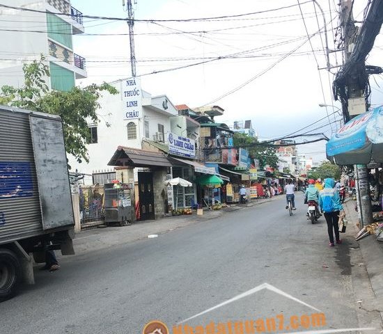 Xuất cảnh cần bán nhà phố 3 lầu ngay mặt tiền chợ đường Bùi Văn Ba, P. Tân Thuận Đông, Quận 7