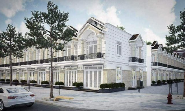 Bán nhà mặt phố tại dự án khu đô thị Thịnh Gia, Bến Cát, Bình Dương, diện tích 106m2, giá tt 499 tr