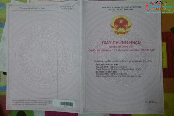 Bán căn hộ tập thể công ty XD và Cơ Khí Thăng Long 4, xã Hải Bối, Đông Anh, Hà Nội