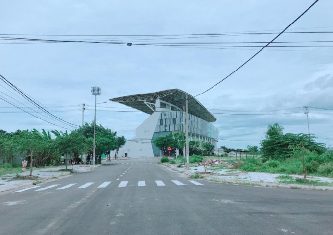 Bán đất MT đường Lư Giang, song song Mẹ Thứ, đất nở hậu cực đẹp, đối lưng sân vận động Hòa Xuân