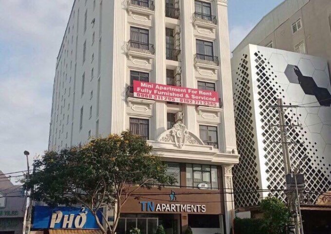 Bán tòa căn hộ dịch vụ 7 lầu, mặt tiền đường Nguyễn Thị Thập, thu nhập 1,2 tỷ/th