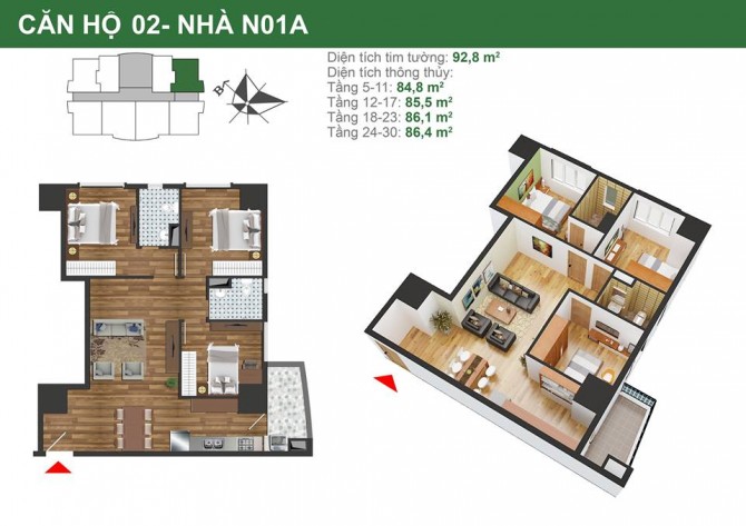 Chính chủ cần bán gấp, bán cắt lỗ căn hộ chung cư K35 Tân Mai, 0984 081 249