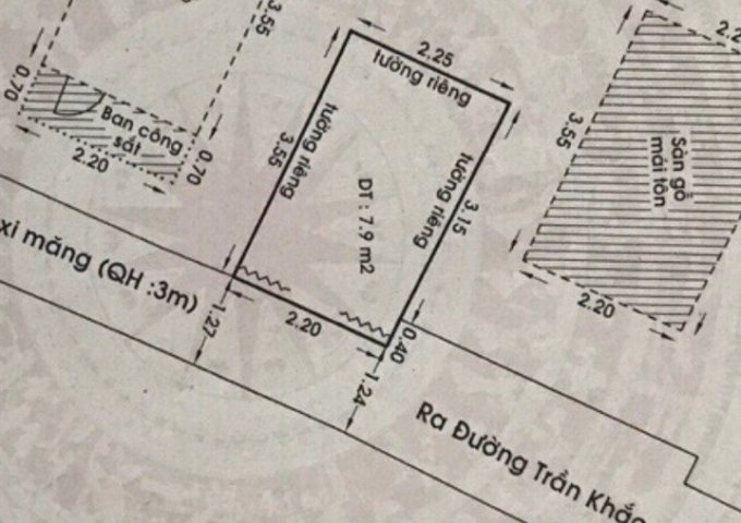 Bán nhà 137/21A Trần Khắc Chân, P. 9, Q. Phú Nhuận