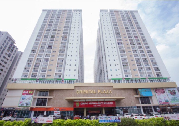 Bán căn hộ Oriental Plaza có Big C To Bự 685 Âu cơ, Tân Phú, DT 77m2 giá 12tr/th 0938.295519
