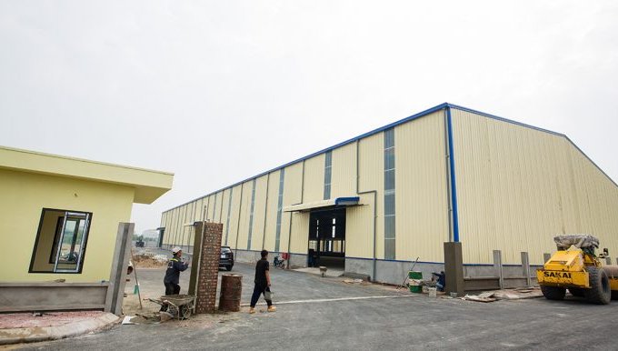 Cho thuê nhà xưởng mới 100% tại Khoái Châu, Hưng Yên, 1998m2, 2995m2, giá rẻ