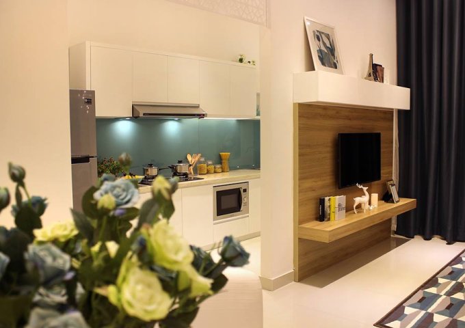 Cho thuê căn hộ Florita Him Lam, 76m2, căn góc cực đẹp, đầy đủ nội thất, giá 15 tr/th