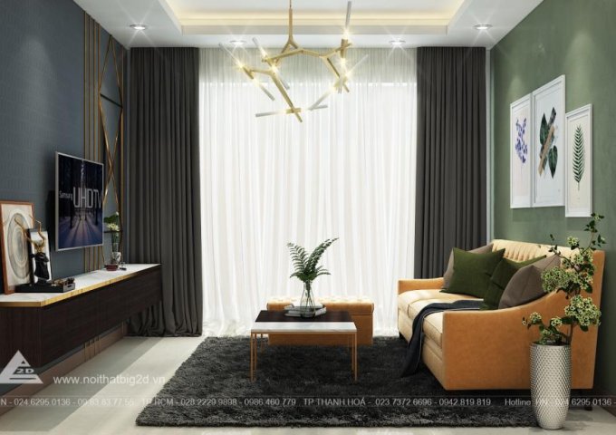 Cần bán căn hộ The Gold View Q4, 3p 2wc DT 105 m2 nội thất mới, 6 tỷ 0909037377 Thủy