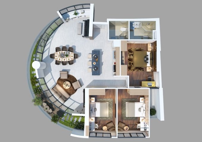 Bán căn hộ chung cư Gateway tại phường Nguyễn An Ninh, Vũng Tàu, Bà Rịa Vũng Tàu