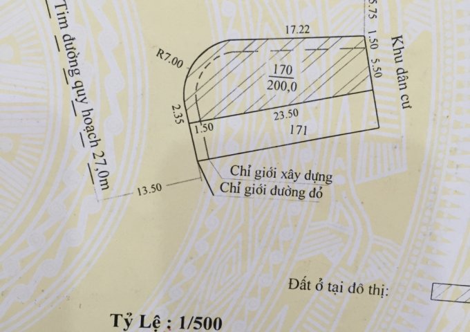 Bán đất tại đường Đỗ Thế Chấp, Tam Kỳ, Quảng Nam, diện tích 200m2