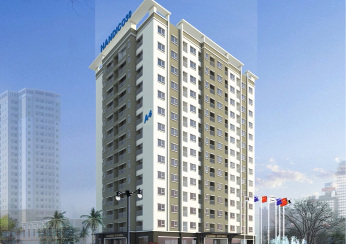 Bán chung cư Handico 30 tòa A4 đường 3/2, giá chỉ từ 617 triệu đồng