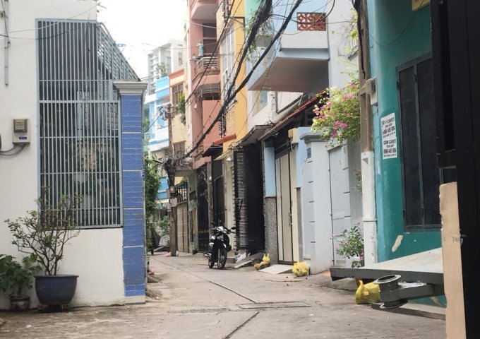 Bán nhà hẻm 6m 155/21 Đất Thánh, phường 6, quận Tân Bình 