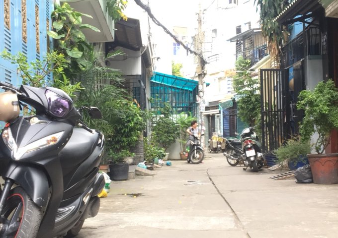 Bán nhà hẻm 6m 155/21 Đất Thánh, phường 6, quận Tân Bình 