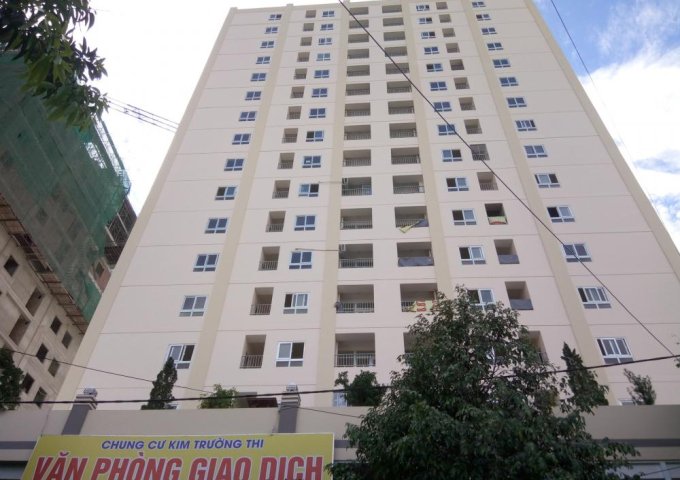 Bán căn hộ 2 phòng ngủ, chung cư Kim Trường Thi, giá chỉ 545 triệu dọn vào ở luôn