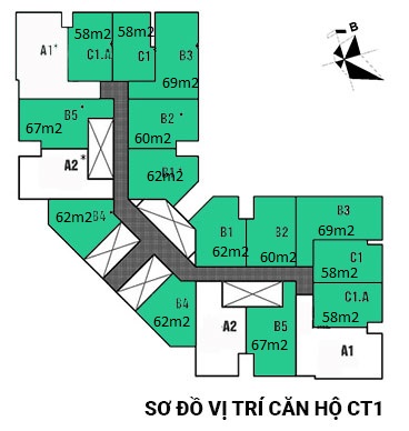 Mở bán tòa M1 dự án Mipec City View, Kiến Hưng, Hà Đông, tòa nhà đẹp nhất dự án