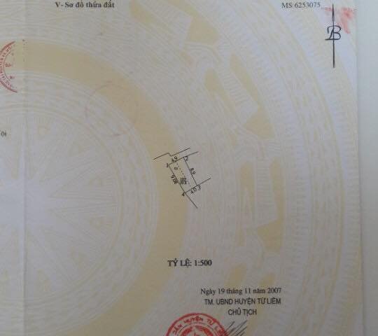 Bán đất có nhà cấp 4 đang cho thuê 39.8m2 tại ngách 52/25/47 đường Mỹ Đình