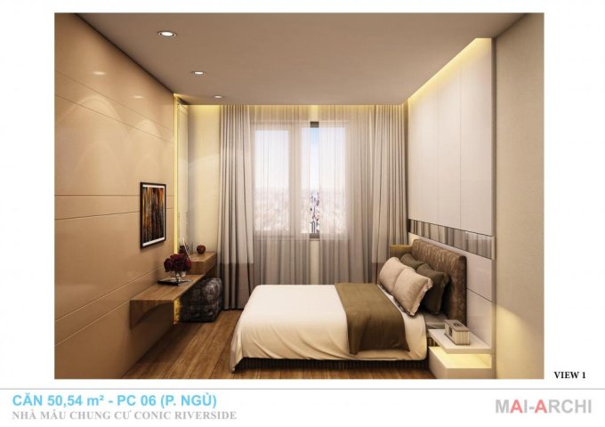 Bán căn hộ Conic riverside Quận 8, view sông, chỉ 180 triệu sở hữu ngay căn 2 PN
