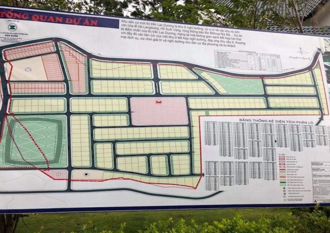 Bán đất nền dự án khu đô thị Vạn Xuân - Langbiang Town