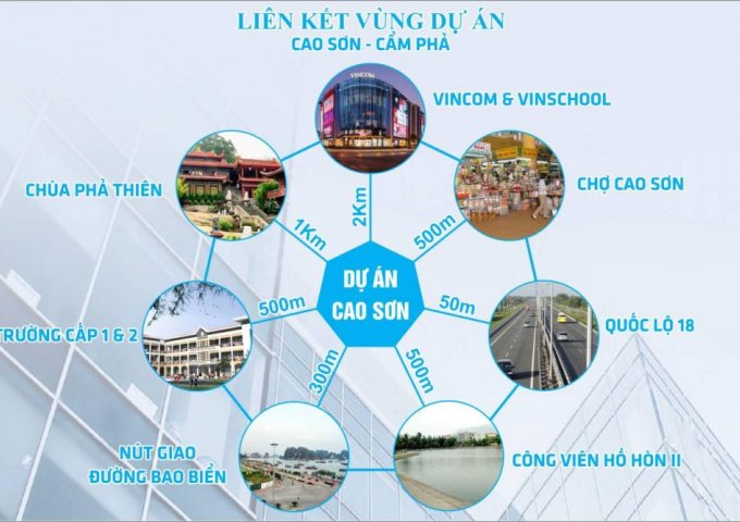 Bán đất dự án Cao Sơn - Cẩm Phả,cơ hội đầu tư vàng bên thành phố mỏ  