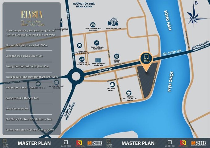 Chính chủ bán đất biệt thự SHB đường Thăng Long, trung tâm TP Đà Nẵng