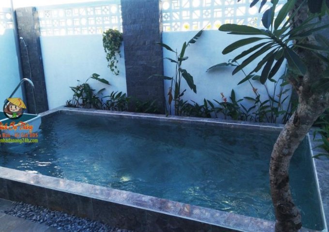 Biệt thự 3 PN, có bể bơi, gần tắm Tân Trà - (079.4141.588)