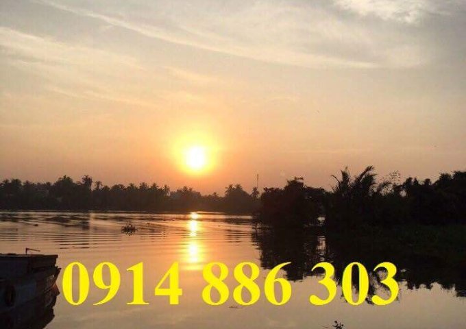 Bán đất mặt tiền sông Sài Gòn, quận 12 diện tích 12x23m, giá chỉ 6.8 tỷ. LH 0914 886 303