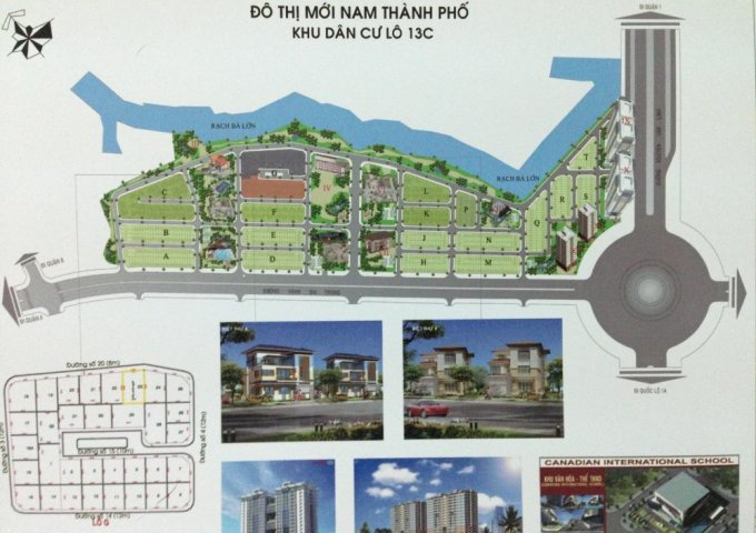 Chính chủ cần bán đất biệt thự KDC Greenlife 13C giá 21 triệu. LH 0979807968