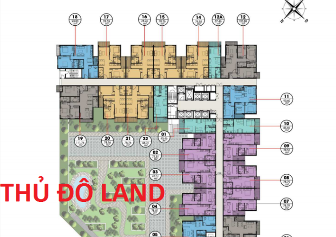 Anh Lâm- Bán cắt lỗ CC Gamuda City, căn 10- 11, 90m2, 3PN, ban công ĐB, giá 23tr/m2