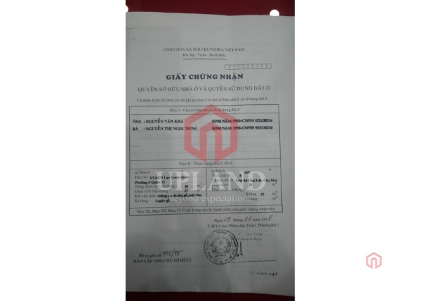 Bán gấp nhà 49/ Trịnh Đình Trọng, P. 5, Q. 11