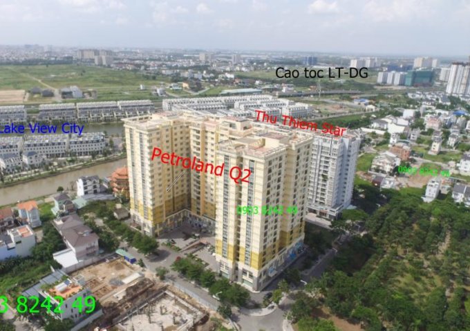Bán 8 căn hộ và 4 shophouse Petroland, Quận 2. LH 0903 824249 Vân