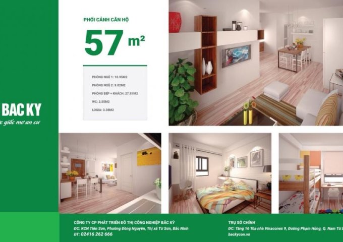 bán gấp căn hộ chung cư nhà ở xã hội Bắc kỳ yên phong, diện tích:45m2 