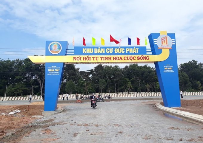 Đất nền Bình Dương, dự án Đức Phát 2 mặt tiền QL13 ngay KCN Bàu Bàng