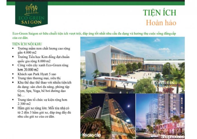 Bán căn hộ chung cư tại dự án Eco Green Sài Gòn, Quận 7, Hồ Chí Minh giá 48 triệu/m²
