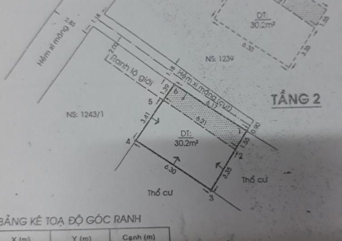 Bán gấp nhà 1 trệt, 1 lầu đường Tỉnh Lộ 43, DT 6.5x5m, 1.3 tỷ