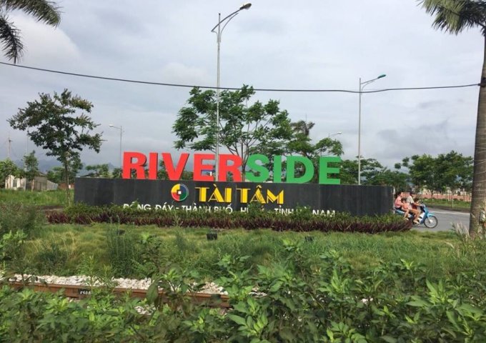 Bán đất nền khu đô thị Tài Tâm Riverside trung tâm Phủ Lý, Hà Nam, giá gốc chiết khấu 3.5%