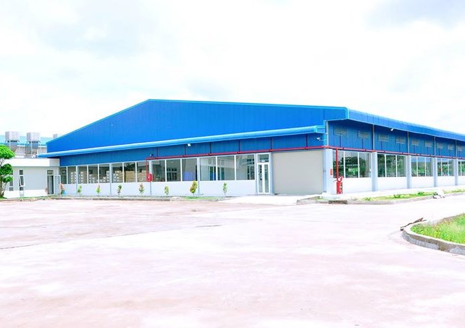 Cho thuê xưởng khu công nghiệp Đồng Văn 2, Duy Tiên Hà Nam 2595m2 khuôn viên 5000m2