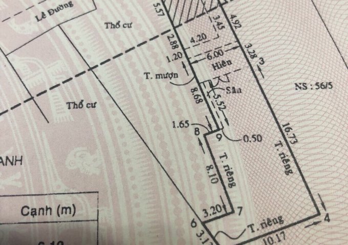 Bán nhà MT 202 Phạm Văn Chiêu, P. 9, Gò Vấp. Vị trí đẹp DT 6,1m x 31m, NH tới 10m