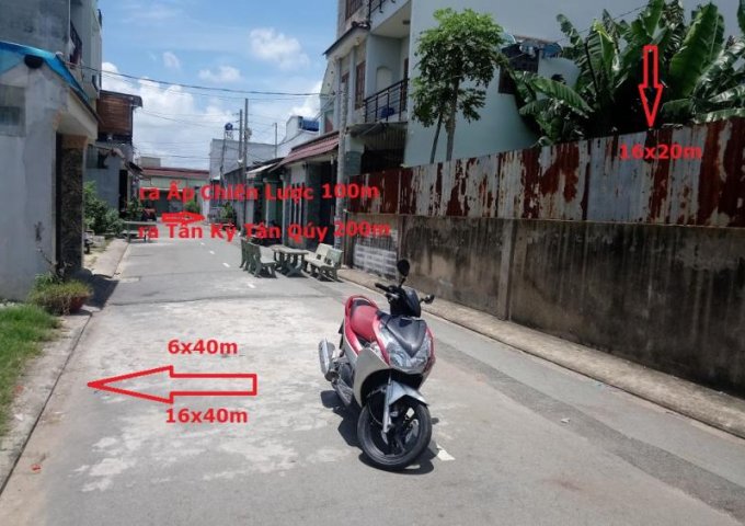 Bán lô đất đường hẻm 17 Ấp Chiến Lược, Tân Kỳ Tân Quý, Bình Hưng Hòa A, Bình Tân, 2 MT