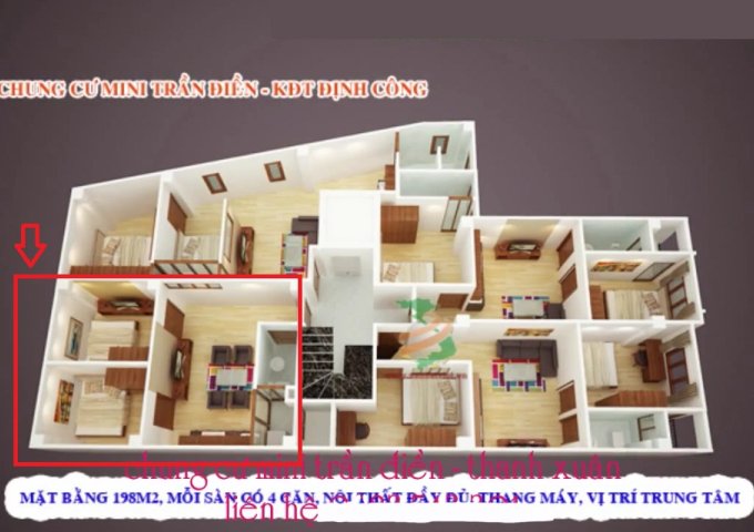 Bán căn hộ chung cư 29 Trần Điền, Khương Mai, Thanh Xuân, Hà Nội