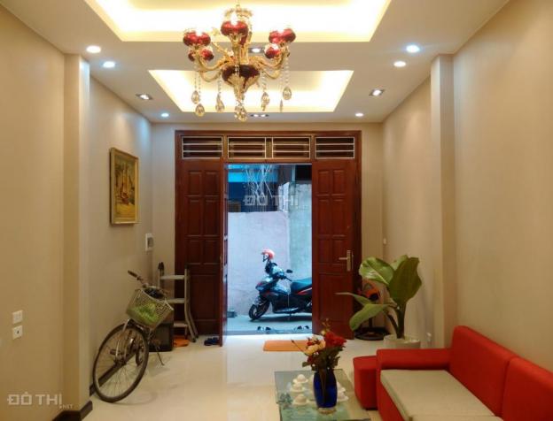 Bán nhà ngõ 87 Lê Thanh Nghị, Bách Khoa, 45m2, 5 tầng, xây mới, sân để xe rộng, giá 4,3 tỷ