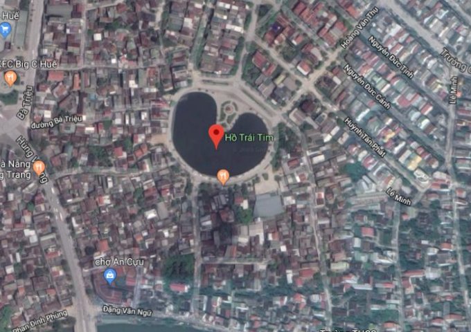 💙 Đất trung tâm tp Huế đường Hoàng Văn Thụ gần hồ Trái Tim 123m2 mặt tiền 5,5m