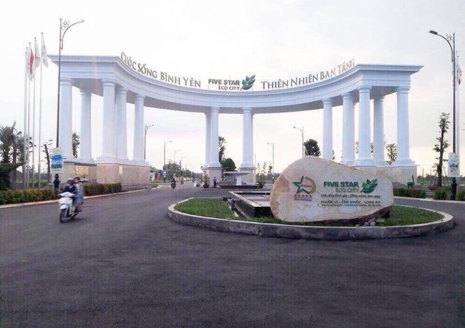 Đất nền khu đô thị năm sao Five Star Eco City, sổ hồng có sẵn giá dự kiến 17tr/m2