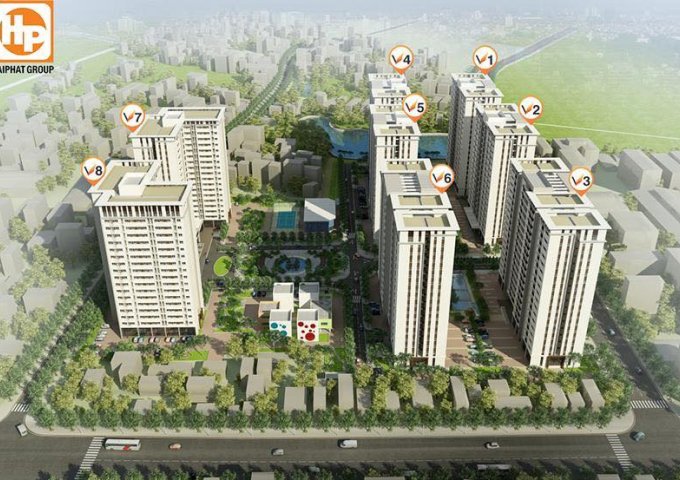 Bán căn hộ chung cư tại dự án The Vesta, Hà Đông, Hà Nội, diện tích 48m2, giá 687 triệu