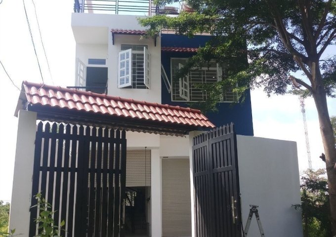 Bán nhà mới mặt tiền hẻm 12m Nguyễn Bình, Nhà Bè. DT 6,5x17m, giá 3,6 tỷ