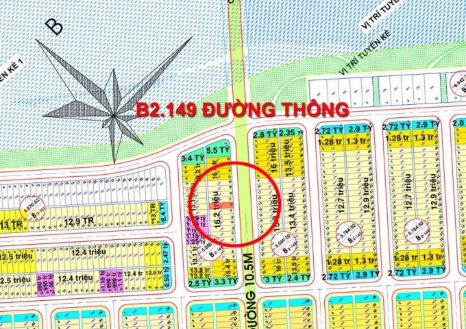 Bán gấp lô đất điện âm tay trái Nam Hòa Xuân, đường 10m5 B2.149, thông ra sông và Nguyễn Phước Lan