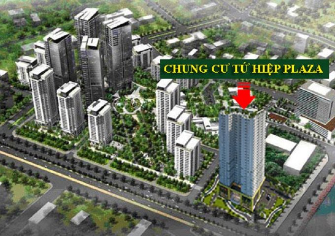 Cần bán căn hộ chung cư Tứ Hiệp Plaza – Thanh Trì, Tầng 1608B DT 64m2, giá bán 17tr/m2. LH 0983072573